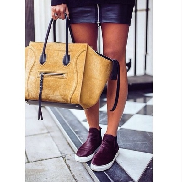 Zara Shoes - Zara Fur and Leather Ankle Boot